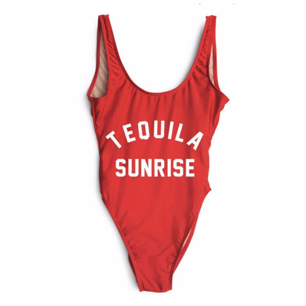 TEQUILA SUNRISE One Piece Swimsuit