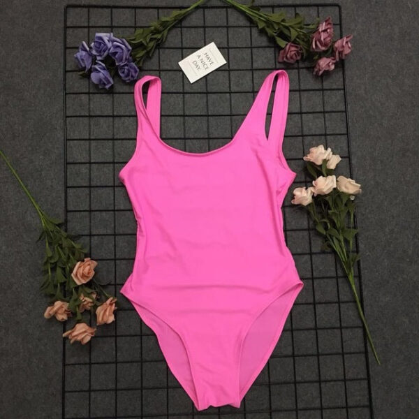 JAMAICA Backless One Piece Swimsuit