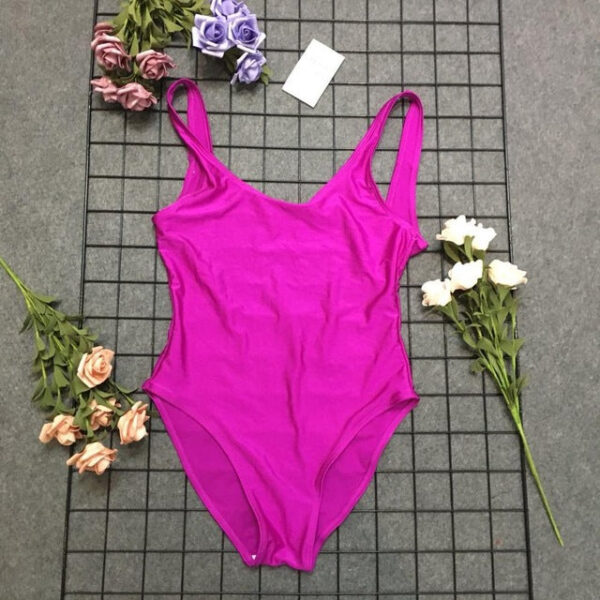 JAMAICA Backless One Piece Swimsuit