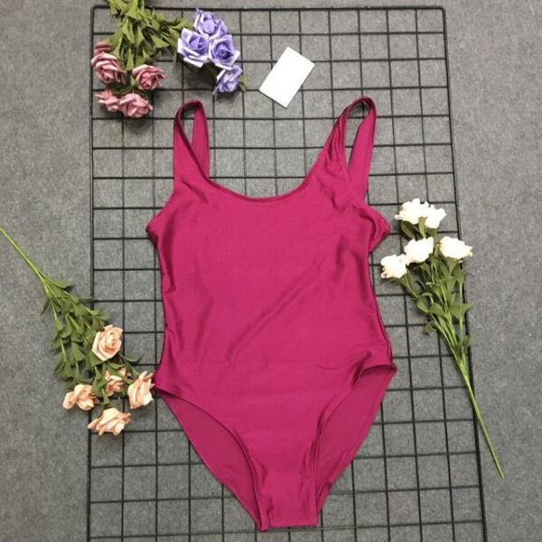 JAMAICA Backless One Piece Swimsuit