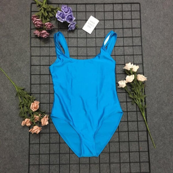 JAMAICA Backless One Piece Swimsuit