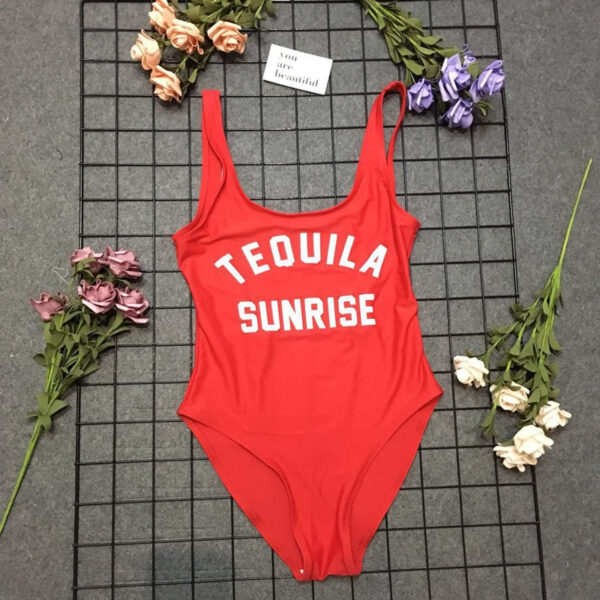 TEQUILA SUNRISE One Piece Swimsuit