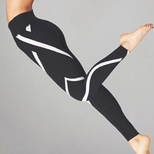 Black White Leggings